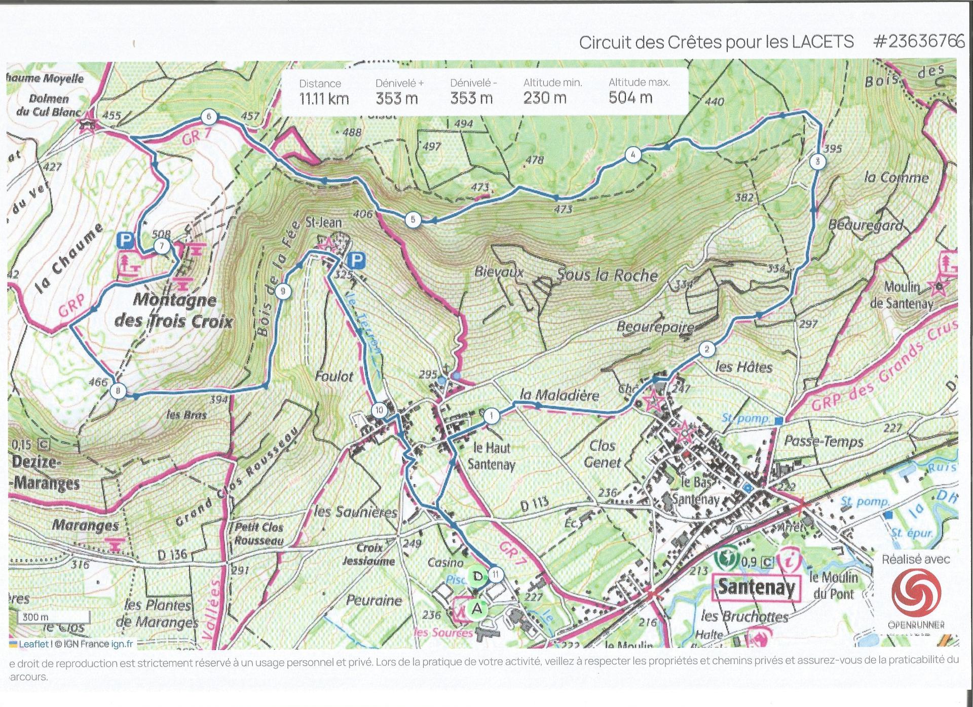 Scan rando des lacets a santenay n 23636766
